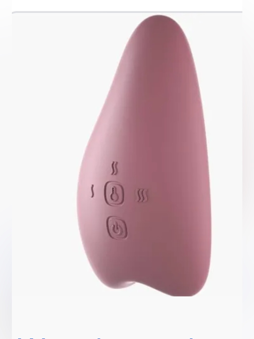 Pink Silicone Handheld Warming Device MOMCOZY 2 pieces